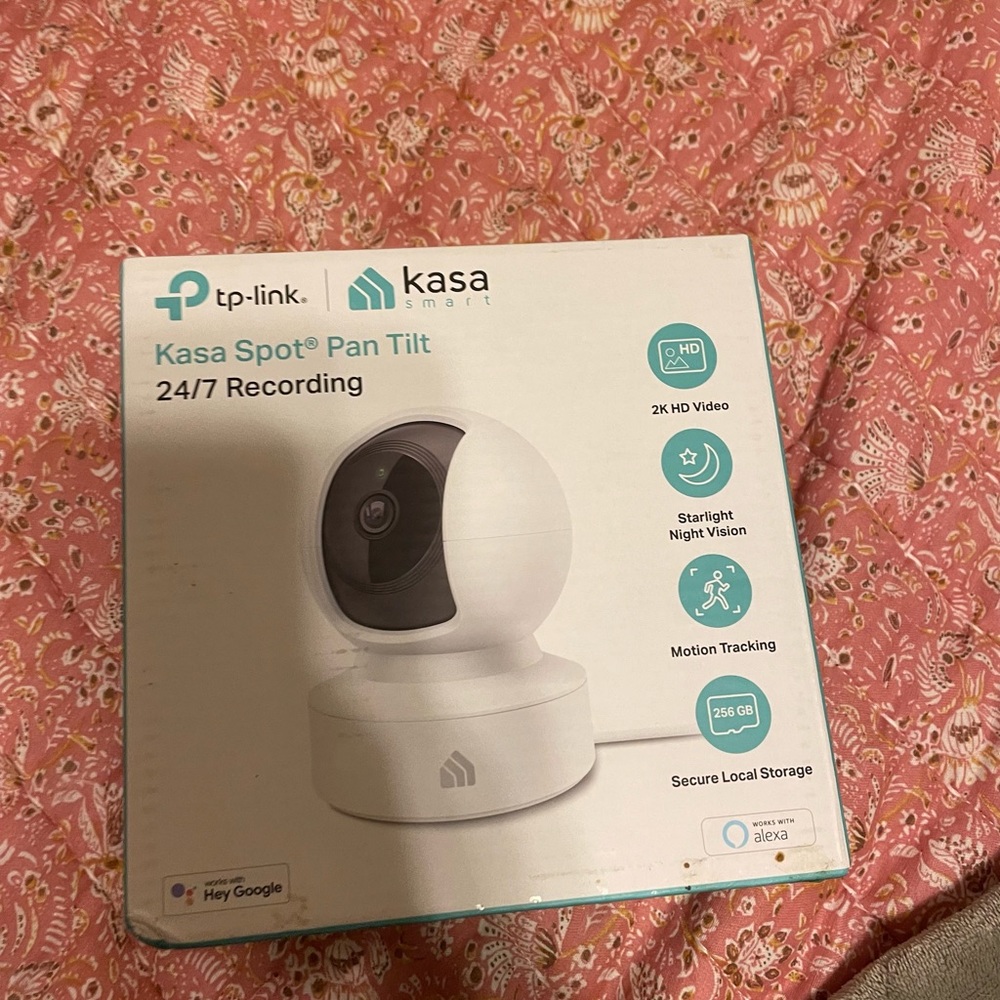 2K Kasa Smart Pan Tilt Camera